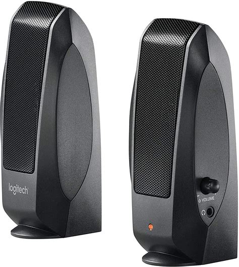 Logitech S-120 Stereo Speakers (Black) | PCTRUST Computer Sales & Service