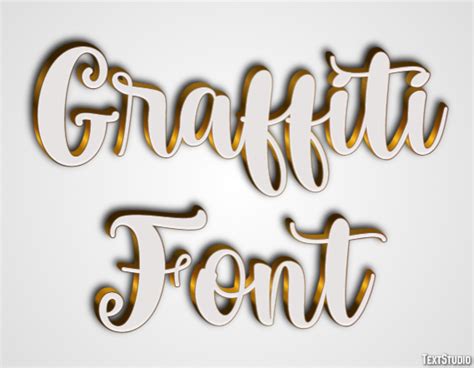 Graffiti Font Text Effect and Logo Design Font