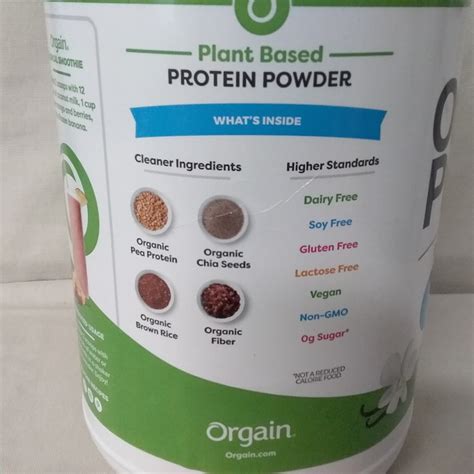 Lot Detail - ORGAIN ORGANIC PROTEIN POWDER