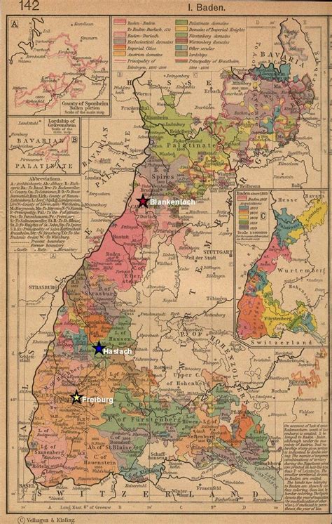 Map of Baden Germany in 1800 | Genealogy history, Genealogy germany, Family tree genealogy