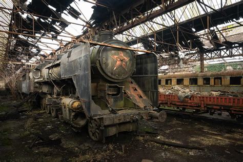 Red Star Train Graveyard, Hungary - Obsidian Urbex Photography | Urban Exploration | Abandoned ...