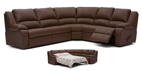 Delaney 41040 - 46040 Reclining Sleeper Sectional - 350 Leathers and ...