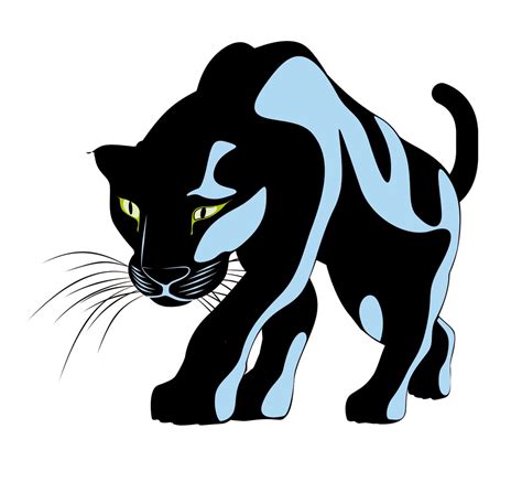 Panther clip art 2 - Clipartix