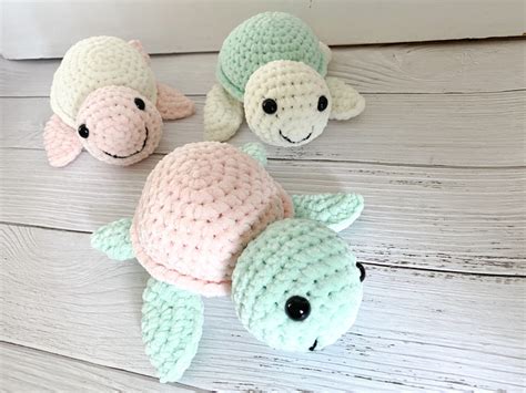 Plush Turtle Free Crochet Pattern! – Abigurumii