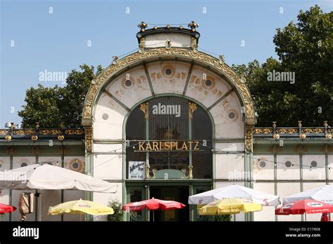 Stadtbahn pavillon otto wagner art nouveau hi-res stock photography and ...