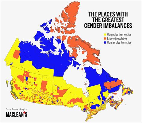 Map Of Canada by Population Density | secretmuseum