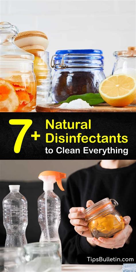 7+ Natural Disinfectants to Clean Everything