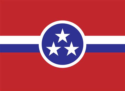 Tennessee flag redesigned to be more centralized : r/vexillology