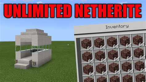 How to make unlimited Netherite farm in Minecraft - YouTube