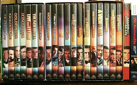 DVD James Bond Collection Vol 1,2,3 +3 Bonus Movies 22 Total Widescreen ...