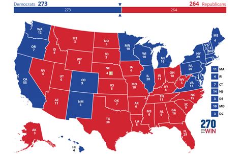 2024 Presidential Election Interactive Map