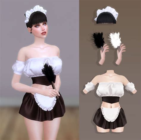 EVE Maid Set - Sims 4 DL by SMsims on DeviantArt | Sims 4, Sims 4 toddler, Sims