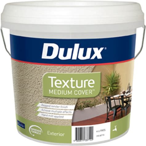 Dulux 4L Medium Texture Exterior Paint | Bunnings Warehouse