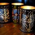 HOW TO: Recycle a Tin Can Into a Gorgeous Outdoor Lantern for Summer Parties