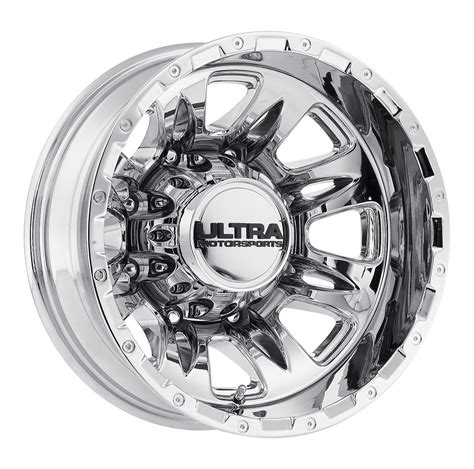 16 inch 16x6 Ultra Predator Dually Chrome wheel rim 8x6.5 8x165.1 -140 | eBay