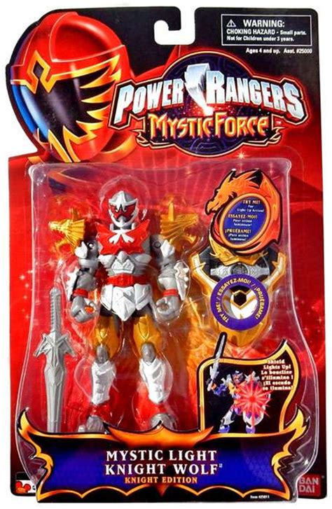 Power Rangers Mystic Force Mystic Light Knight Wolf Action Figure ...