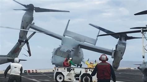 Harrowing Video Of Deadly 2017 MV-22 Osprey Crash Emerges | The Drive