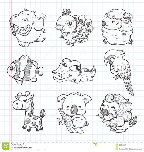 Cute Animal Doodles - Bing Images | Animal doodles, Animal icon, Doodles