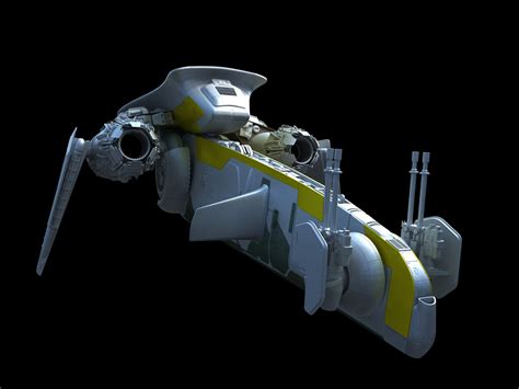 Beskad Mandalorian Starfighter – Fractalsponge.net | Starfighter, Star ...