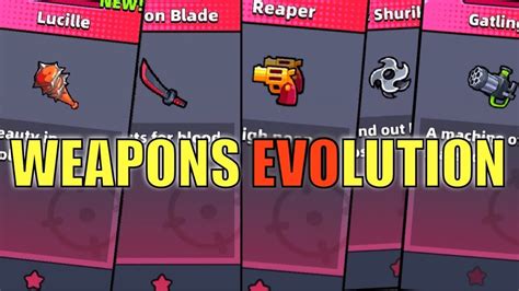 SURVIVOR.IO: GUIDE for WEAPONS & WEAPON EVOlution (Part 2) - YouTube