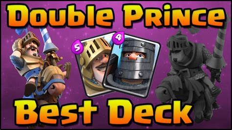 Clash Royale Amazing Double Prince Deck and Strategy for Arena 7 & 8 | Prince and Dark Prince ...