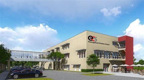 Architectural plan for Evangelical Christian School, Florida