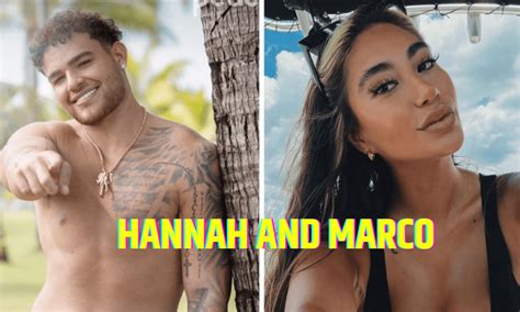 Who are the couple Hannah & Marco that won Love Island USA season 5?