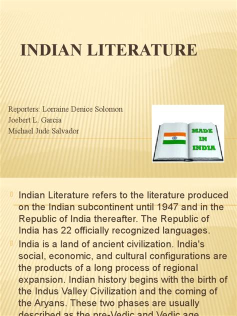 Indian Literature | PDF