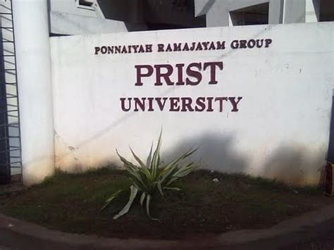 PRIST University, Thanjavur Ranking 2024 In India And World