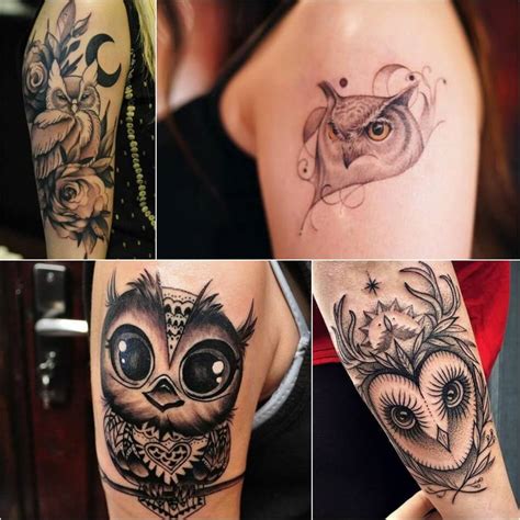 Тату Сова - Значение и Эскизы Татуировки с Совой | Tattoo-ideas.ru