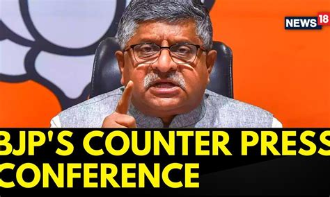 Ravi Shankar Prasad's Press Conference | BJP Slams Congress And Rahul ...