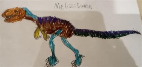 My Megalosaurus Drawing! : r/Dinosaurs