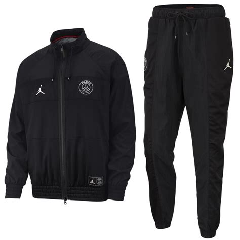 Jordan x PSG black Air presentation tracksuit 2019/20 - Jordan