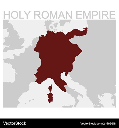 Map Of The Holy Roman Empire - Maping Resources