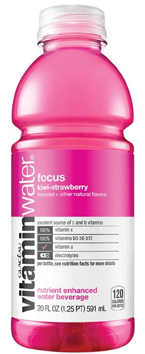 vitaminwater Focus Kiwi-Strawberry Reviews 2019