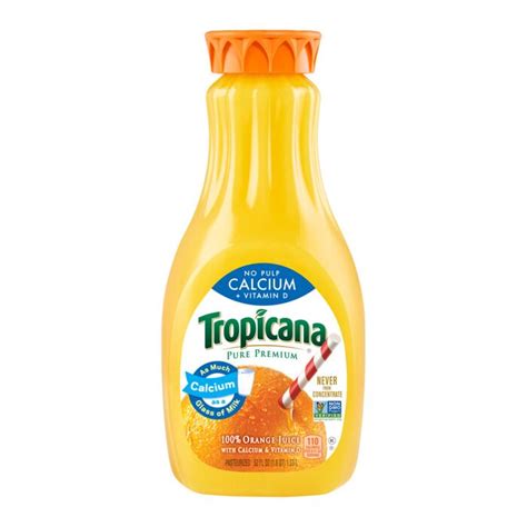 Tropicana Orange Juice-Calcium Fortified (Original) | Beverage Universe