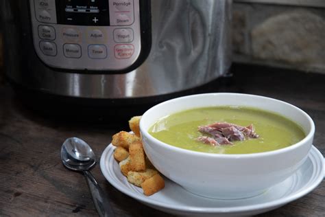 Instant Pot Ham Bone Pea Soup - Venison for Dinner