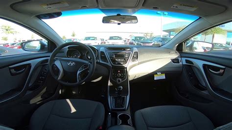 2016 Hyundai Elantra SE Interior - YouTube