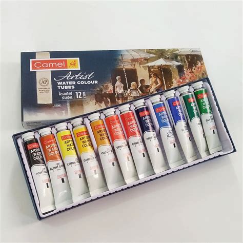 Camel Artist Watercolour Set of 12 Shades (20 ml) – Bhav Shop