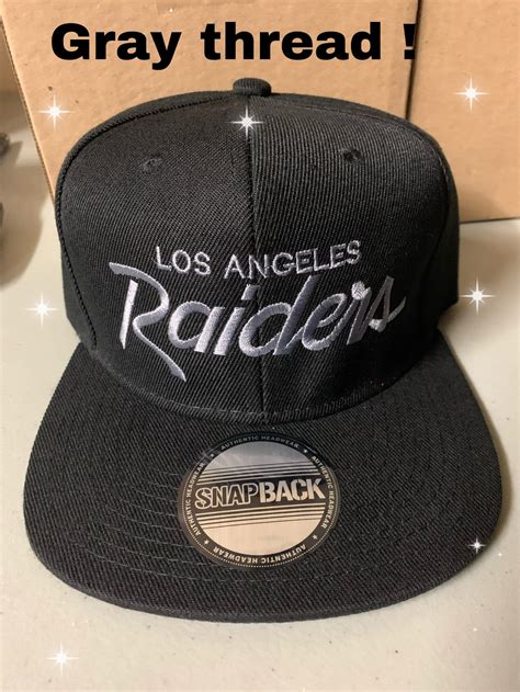 Raiders cap New Raiders SnapBack caps Los Angeles Raiders hats | Etsy