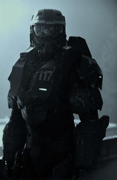 black dark soldier Halo Master Chief, Master Chief And Cortana, Halo ...