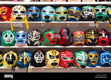 Lucha Libre or Colorful Mexican Wrestling Masks for sale in Cabo San Stock Photo: 29379321 - Alamy