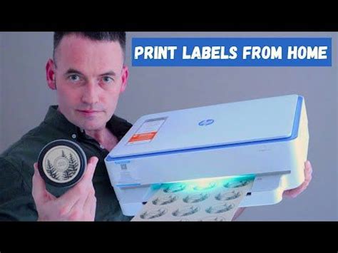 How to print labels at home using Avery and a HP Inkjet printer Simple! Make candle labels at ...