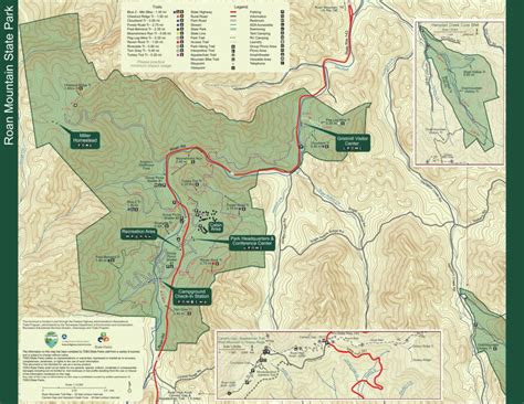 Roan Mountain State Park Map | Wind Map