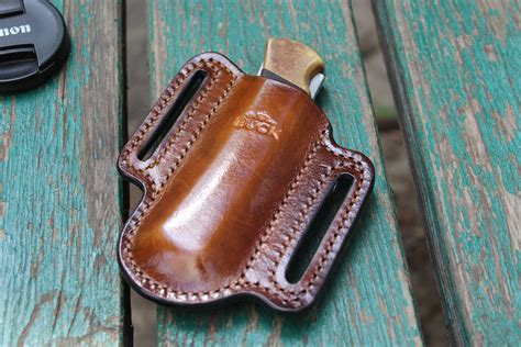 Buck Leather Sheath for Buck 110 Knife or Similar Folding | Etsy