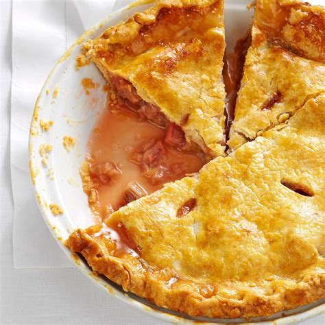 Perfect Rhubarb Pie Recipe: How to Make It | Taste of Home