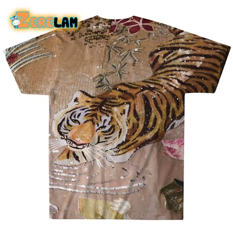 Mark Elliot Zuckerberg Tiger Shirt - Zerelam