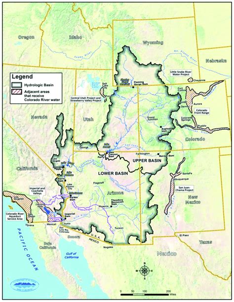 Map Of Colorado River | Map Of Zip Codes