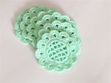 Crochet Pattern Drink Coasters Cup's Coasters Pattern - Etsy