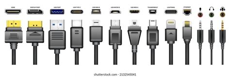 Usb C Usb Port: Over 737 Royalty-Free Licensable Stock Vectors & Vector ...